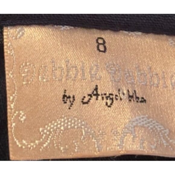 Debbie Dabbie Navy & White Lace Trim Romper Size 8 - Picture 6 of 11